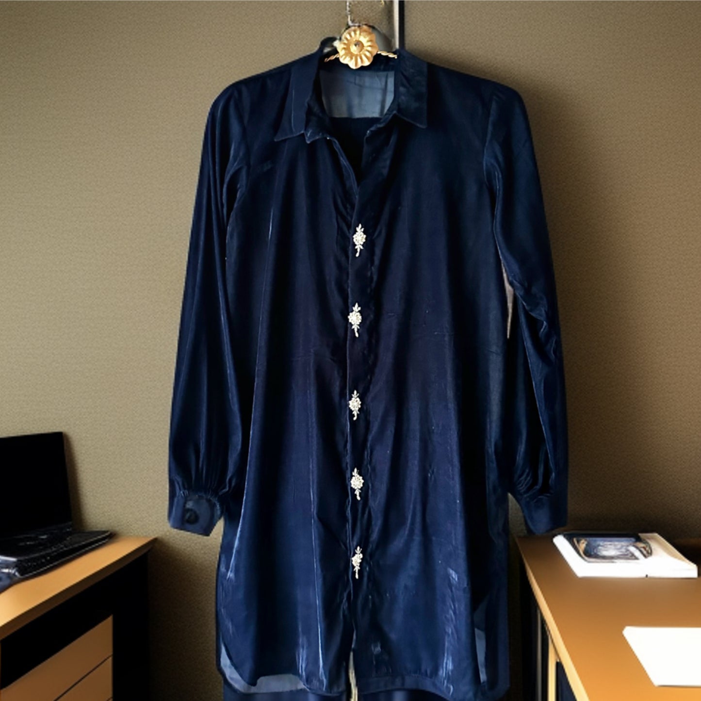 Alif celestial blue